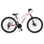 Велосипед със скорости alloy 24" Zenith - pink , снимка 4