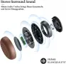 Conambo JBT700 Bluetooth слушалка с микрофон, USB донгъл, aptX HD и ENC шумопотискане, снимка 3