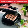 Електрическа скара Tefal OptiGrill+ GC712D 2000 W с допълнителни плочи за гофрети, снимка 2