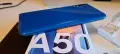 samsung SM-A505FN/DS a50 blue слушалки кутия зарядно usb кабел телефон смартфон, снимка 12
