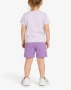 💜 PUMA Minicats Tee And Shorts Set Purple – Детски спортен комплект, снимка 2