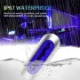 Комплект 10 LED габаритни светлини 12/24 V сини, водоустойчиви светлини за ремарке, бус, камион, снимка 5