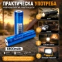 Акумулаторна батерия 18650 3.7V Rakieta 8800mAh презареждаща се за фенри прожектори челник, снимка 6