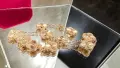 Van Cleef & Arpels VCA 10 Motifs Rose Gold Clear Vintage Alhambra Clover Дамско Колие, снимка 5