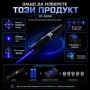 Мощен силен син акумулаторен лазер 5000mw приставки предпазни очила пука балон пали клечка 1W зелен, снимка 4