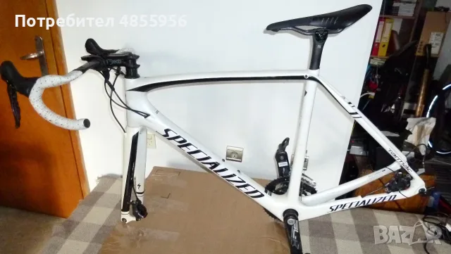 Specialized Tarmac Disc Frameset SL5 Expert Fact 10 Carbon 56cm, снимка 2 - Велосипеди - 55509123