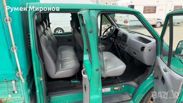 Продавам Форд Транзит 5+1 места,двойна гума. , снимка 8 - Бусове и автобуси - 54490113