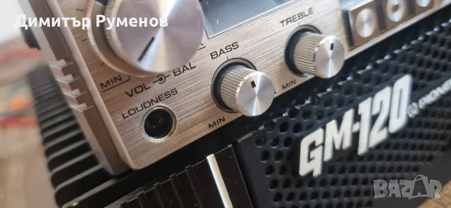 Комплект касетофон и стъпало Pioneer KP-707G, Pioneer GM-120, снимка 17 - Ресийвъри, усилватели, смесителни пултове - 55487009