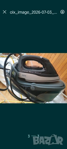 Парогенераторна ютия AEG , снимка 2 - Ютии - 55228548