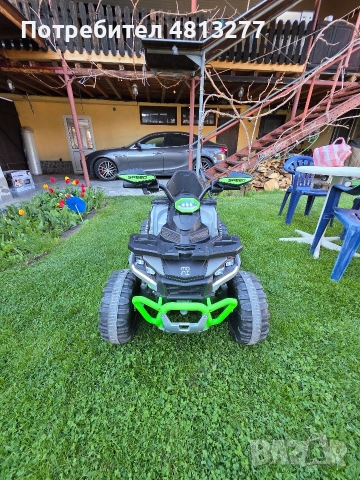 Детско акумулаторно бъги Moni Speed 12V с дистанционно управление и музика
