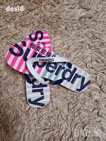 Мъжки чехли Superdry , снимка 2 - Мъжки чехли - 55012812