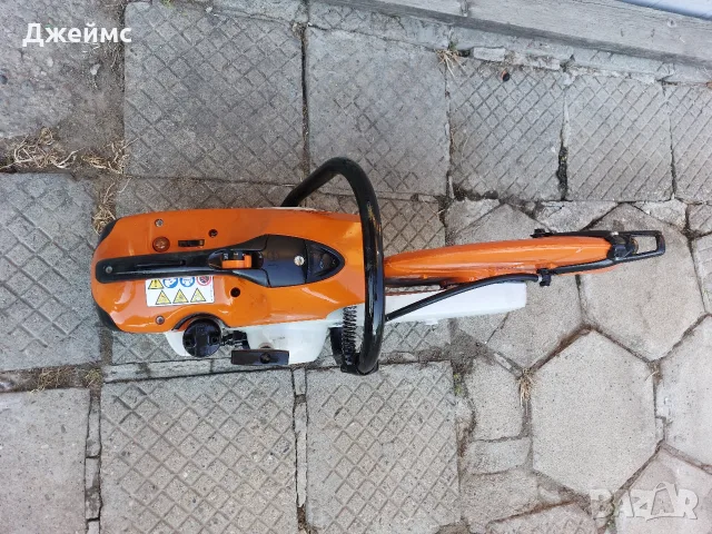 Моторен фугорез STIHL TS 420 , снимка 4 - Диамантени и режещи инструменти - 55536208