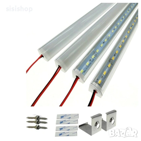 LED осветление на 220V ъглов алуминиев профил 2800, снимка 17 - Лед осветление - 55207118