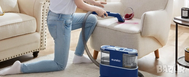 Перяща Прахосмукачка Eureka NEY100 Уред за Почистване на Тапицерия Килими Дивани 12500Pa Мокро Сухо , снимка 10 - Прахосмукачки - 54347461