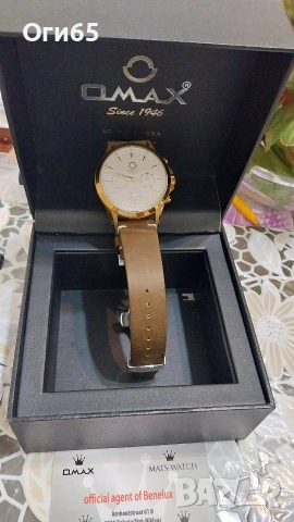 " OMAX " Made in Switzerland. Уникален Марков мъжки часовник. , снимка 9 - Мъжки - 54670286