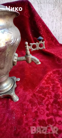 Руски самовар за чай, снимка 2 - Антикварни и старинни предмети - 54600674