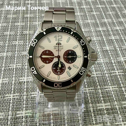 Orient Mako "Panda" Solar Chornograph 200m Diver RA-TX0203S