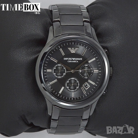 Emporio Armani AR1452 Ceramica Chronograph, снимка 8 - Мъжки - 24443179