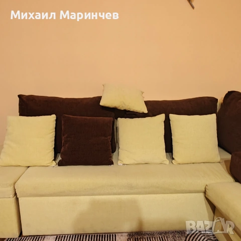 Ъглов диван, снимка 8 - Дивани и мека мебел - 54675862
