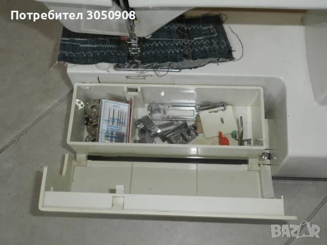 Шевна машина Privileg Модел 5003 с педал, снимка 5 - Шевни машини - 55332365
