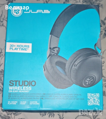 безжични слушалки JLab Studio Wireless, снимка 5 - Bluetooth слушалки - 54498103