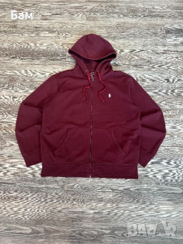 Оригинално мъжко горнище с цип Polo Ralph Lauren размер М, снимка 2 - Спортни дрехи, екипи - 54149917