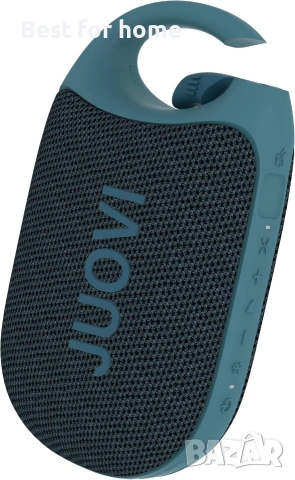 JUOVI Clip Безжичен преносим Bluetooth високоговорител, 24-часово възпроизвеждане