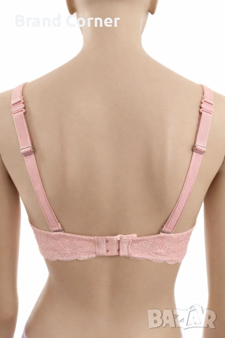Hunkemöller сутиен 75E в нежно розово с дантела, снимка 4 - Бельо - 54518663