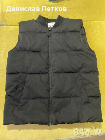 Черен мъжки елек