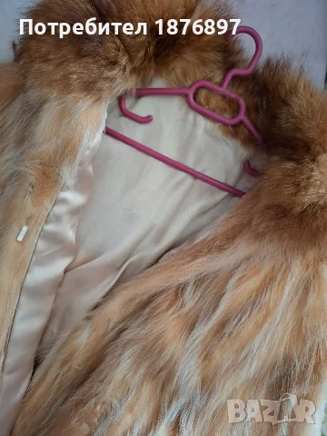 Дамско палто от еко косъм, снимка 3 - Палта, манта - 55640698
