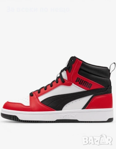 PUMA Rebound V6 Shoes White/Red Мъжки Маратонки👟Мъжки Спортни Обувки Код P2451, снимка 2 - Маратонки - 54426544