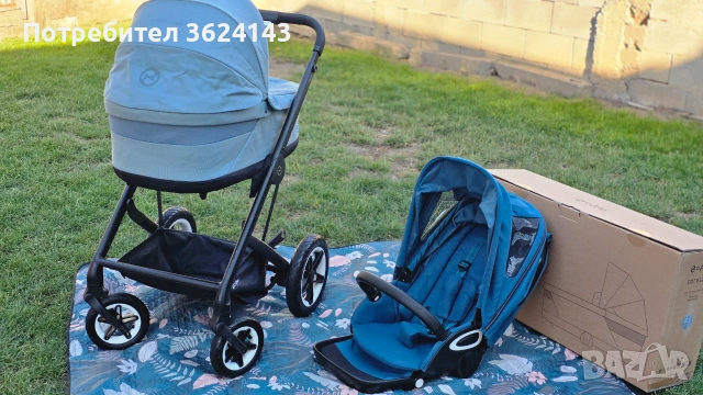 Детска количка Cybex Talos S Lux+ Cot S Lux, снимка 3 - За бебешки колички - 55075881