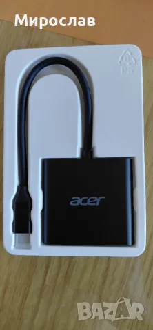 3-IN-1 USB C Hub ACER , снимка 2 - USB кабели - 55624989