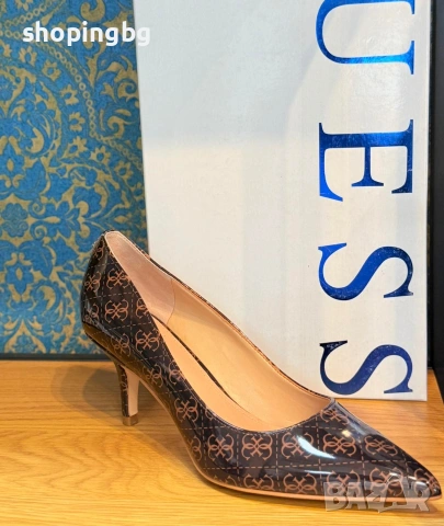 Дамски обувки на ток GUESS , снимка 5 - Дамски обувки на ток - 54780734