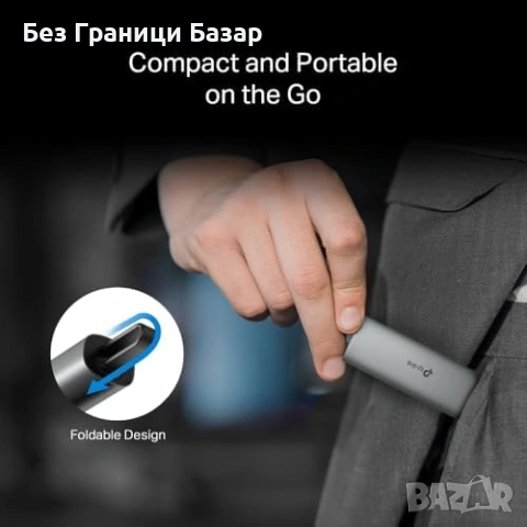 Нов адаптер Хъб TP-Link USB-C към 2.5G Ethernet Adapter LAN RJ45 2.5Gbps, снимка 3 - Друга електроника - 54651494
