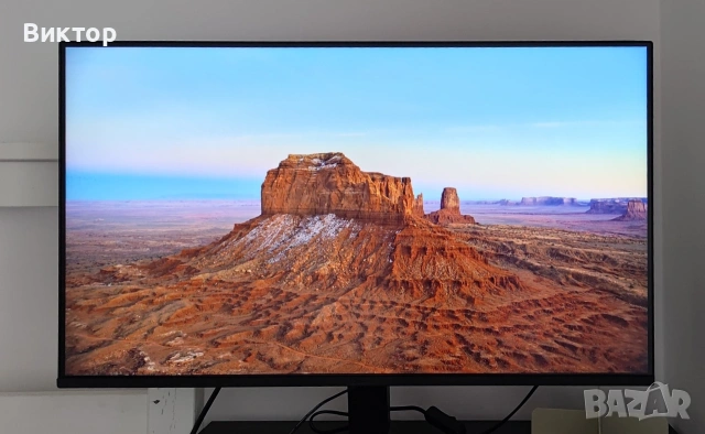 LG 27" IPS Full HD монитор, 120 Hz, HDR10 – като нов