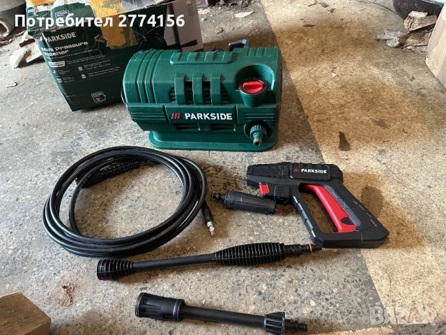 Мини Водоструйка PARKSIDE PHDM 110 A1 Mini, Със Система За Автоматично Стартиране И Спиране, снимка 4 - Други - 54603722