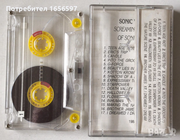 Sonic Youth, снимка 2 - Аудио касети - 54439199