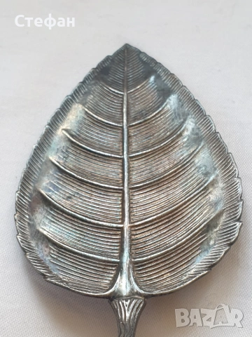 Посребрена лопатка, снимка 2 - Антикварни и старинни предмети - 54345420