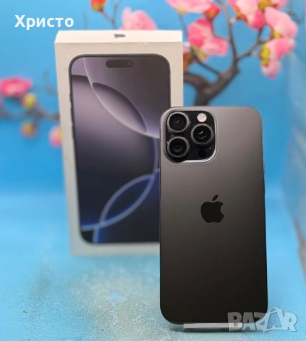 Apple iPhone 16 Pro Max, 256GB, 5G, Black Titanium , снимка 5 - Apple iPhone - 54389250