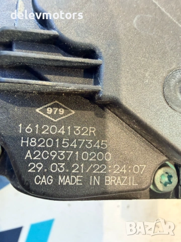 161204132R дросел клапа от Renault Clio 5 1.0 SCe, двигател B4D419, 67 кс., 5ск., 26 000 km, 2022г., снимка 7 - Части - 55001077