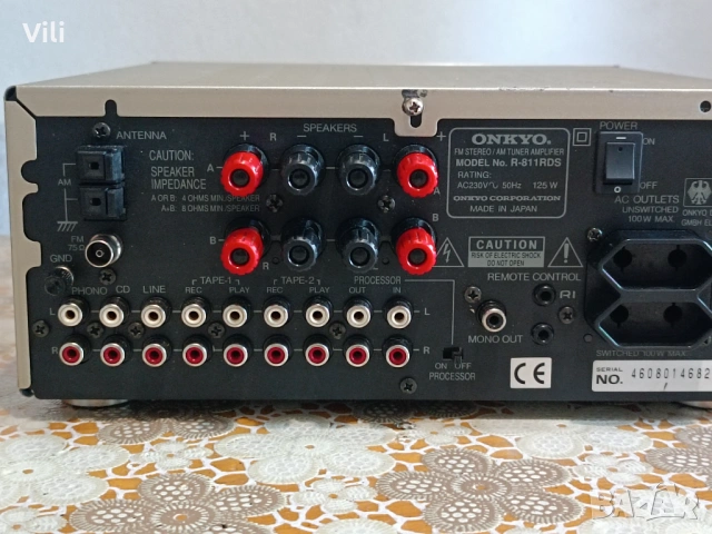 Onkyo R811 RDS.За ремонт, снимка 10 - Ресийвъри, усилватели, смесителни пултове - 54754890