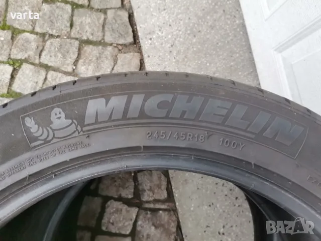 2бр летни гуми MICHELIN PRIMACY 245/45/18, снимка 2 - Гуми и джанти - 55341511
