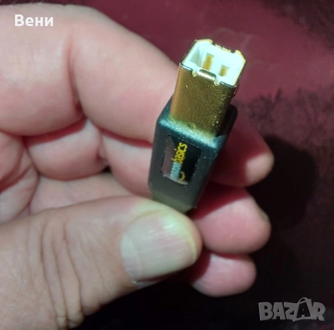 Кабел Amazon Basics USB A към B мъжки USB 2.0, позлатен, 4,8 м за принтер, снимка 6 - Принтери, копири, скенери - 54670781