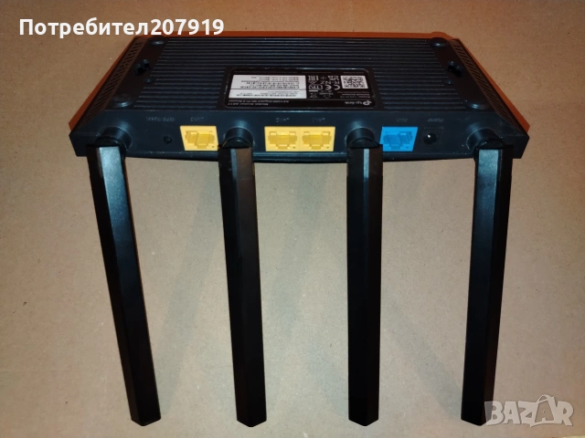Гигабитов рутер TP-Link Archer AX17 AX1500 Wi-Fi 6, снимка 8 - Рутери - 55253831