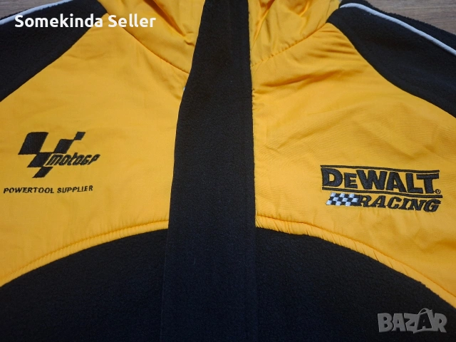 DeWalt Yamaha Tech3 Moto GP Fleece Jacket Размер XL Мъжко Яке Девалт Ново, снимка 2 - Якета - 54961690