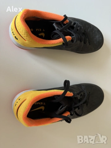 Футболни обувки Nike React Tiempo Legend 8 Pro IC (кожа)+кутия. Размер 40.5, снимка 3 - Маратонки - 54660410