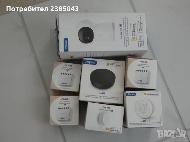 Aqara Smart Hub M2, M1S, Camera HUB G3, Сензор, Реле, Smart Home, Умен дом