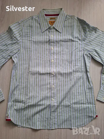 Мъжка официална маркова риза Crailer, Hong Kong Original. Размер: XXL, снимка 3 - Ризи - 55695489