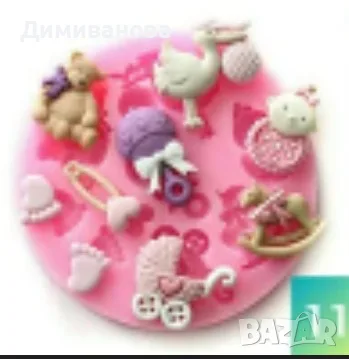 лот Молд, силиконова форма , снимка 5 - Други - 55507228